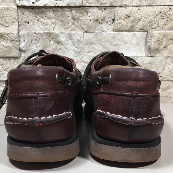 Timberland Men's 2-Eye Boat Shoes Size 7 - Picture 6 of 8